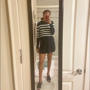 Free People - striped sweater dress